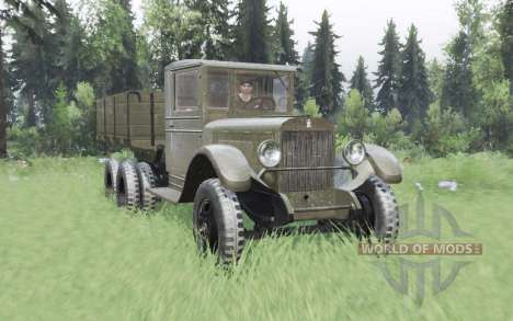 ZiS-6 6x4 for Spin Tires