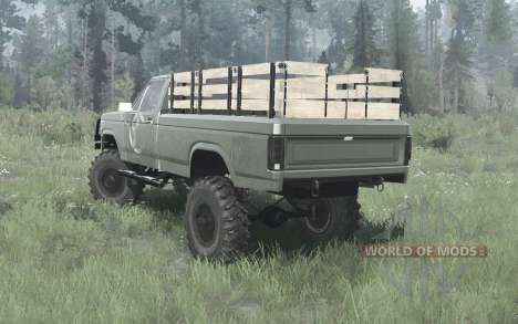 Ford F-150 Regular Cab Styleside Pickup Off-Road for Spintires MudRunner