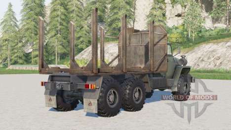 Ural-4320 short log  truck for Farming Simulator 2017