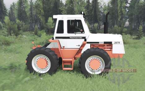 Case 2670 Traction King for Spin Tires