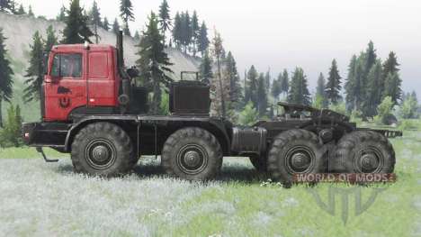 MZKT-7429  8x8 for Spin Tires