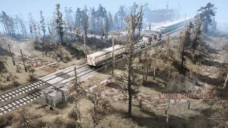 To the Station for Spintires MudRunner