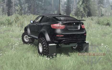 BMW X6 M Off-Road (Е71) 2009 for Spintires MudRunner
