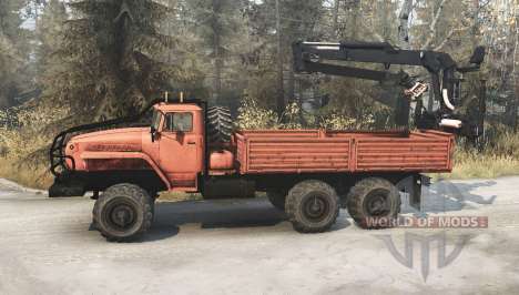 Ural-4320-41 6x6 for Spintires MudRunner