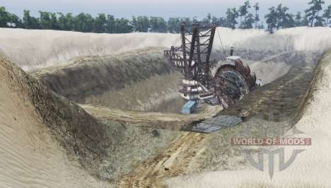Sand   quarry for Spin Tires