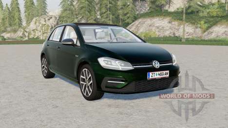 Volkswagen Golf TSI R-Line 5-door (Typ 5G) 2018 for Farming Simulator 2017