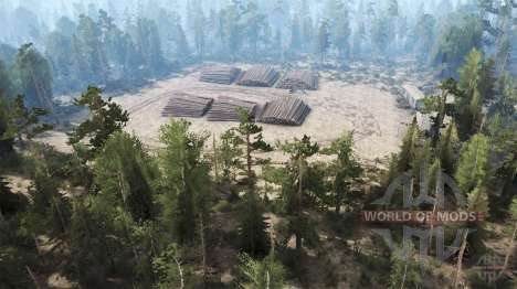 Map Thicket for Spintires MudRunner