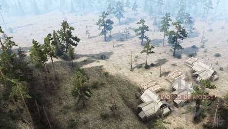 Map Taiga for Spintires MudRunner
