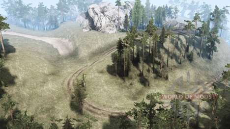 Map Roztoky for Spintires MudRunner
