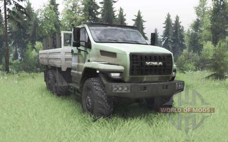 Ural-4320 Next  6x6 for Spin Tires