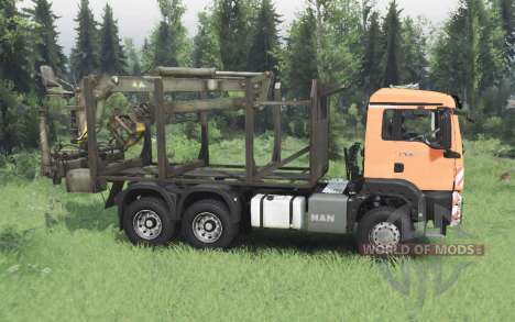 MAN TGS 6x6 Middle Cab for Spin Tires