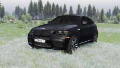 BMW X6 M (Е71) 2009 for Spin Tires