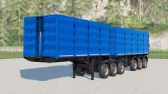 Tonar-95411 grain-trailer  articulated for Farming Simulator 2017
