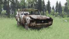 Moskvitch-2140 rusty for Spin Tires