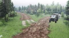 Forest  Roads for Spin Tires