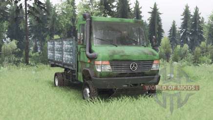 Mercedes-Benz Vario 818 D Pritschenwagen (Br.670) 2006 for Spin Tires