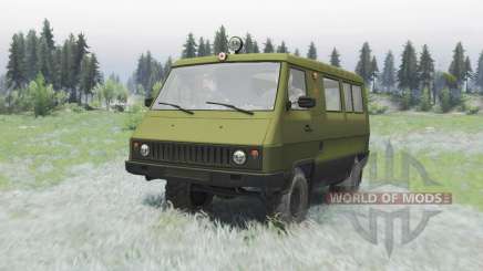 UAZ-3972 Vagon for Spin Tires