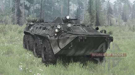 BTR-80 armoured transporter for MudRunner