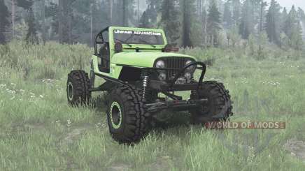 Jeep CJ-7 Renegade Rock Crawler for MudRunner