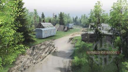 Trigorskoe  forestry for Spin Tires