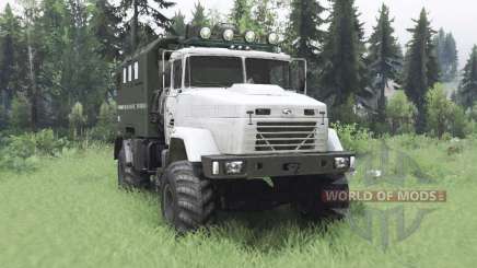 KrAZ-5131VE 4x4 for Spin Tires