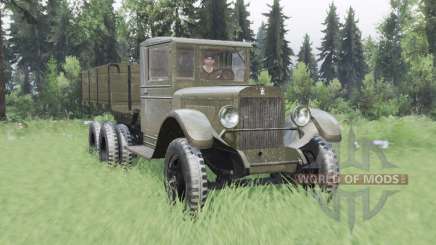 ZiS-6 6x4 for Spin Tires