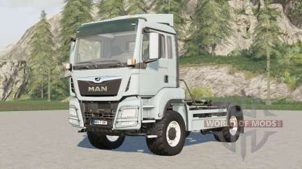 MAN TGS 4x4 Middle Cab Tractor Truck for Farming Simulator 2017