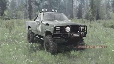 Ford F-150 Regular Cab Styleside Pickup Off-Road for MudRunner