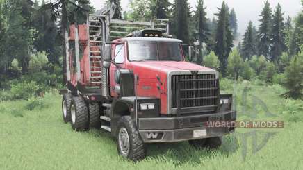 Western Star 6900XD 6x6 2008 for Spin Tires