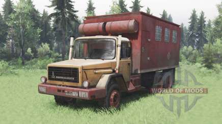 Magirus-Deutz 290 D 26 6x4 Chassis Cab 1975 for Spin Tires