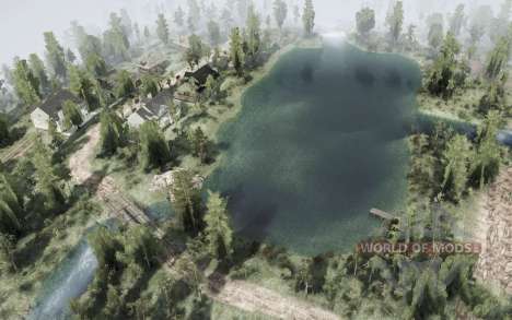 Collective farm in American style for Spintires MudRunner
