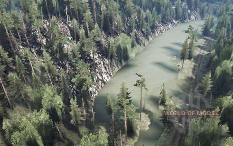 Map 深山丛林宋家湾 for Spintires MudRunner
