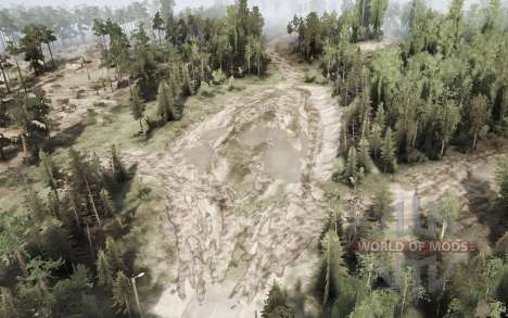 Map  Dirt for Spintires MudRunner