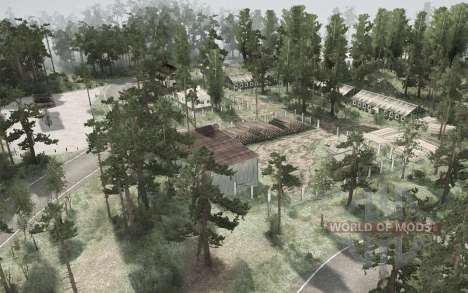 Map  Taiga for Spintires MudRunner