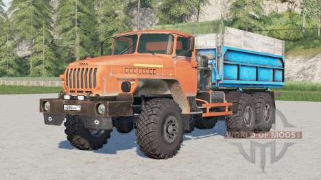 Ural-4320 Dump Truck for Farming Simulator 2017