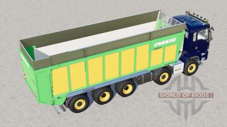 MAN TGS 5-axle Chassis Cab for Farming Simulator 2017