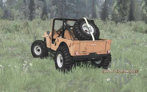Jeep CJ-2A Crawler 1945 for Spintires MudRunner