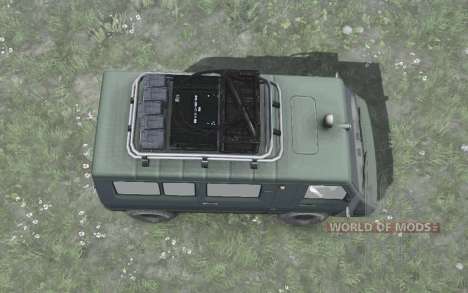 UAZ-3972 1990 for Spintires MudRunner