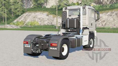 MAN TGS 4x4 Middle Cab Tractor   Truck for Farming Simulator 2017