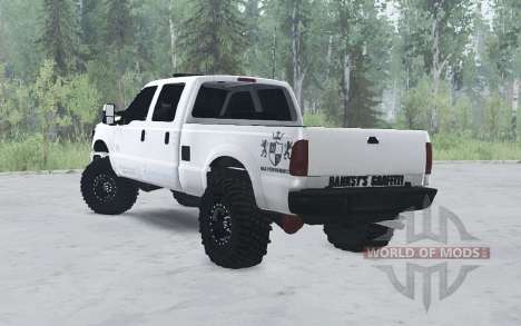 Ford F-350 Super Duty Crew Cab 2015 for Spintires MudRunner
