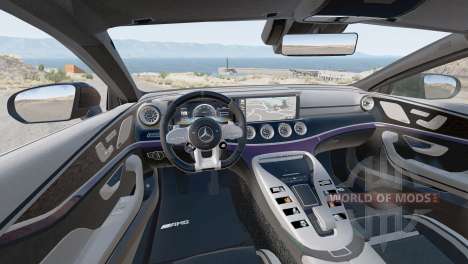 Mercedes-AMG GT 43 4-door Coupe (X290) 2018 for BeamNG Drive