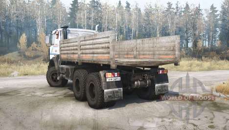 MAZ-6317 belarusian truck for Spintires MudRunner