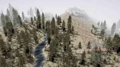 Mountain Two Brothers for Spintires MudRunner