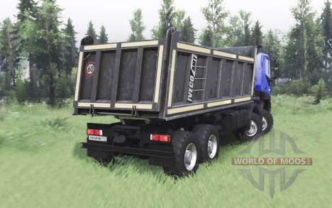 Iveco Trakker Hi-Land 8x8 Chassis Cab 2013 for Spin Tires