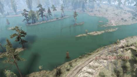 Adventure on the  Water for Spintires MudRunner