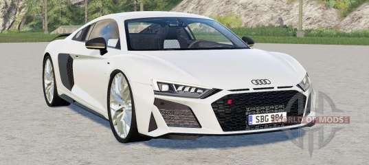 Fs19 Audi R8 Audi R8 V10 Coupe 2019 for Farming Simulator 2017