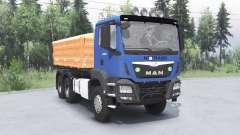 MAN TGS 6x6 Large Cab for Spin Tires