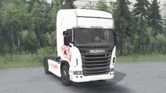 Scania R730 Tractor Truck Topline Cab for Spin Tires