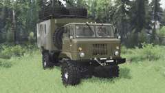 GAZ-66 all-terrain  vehicle for Spin Tires