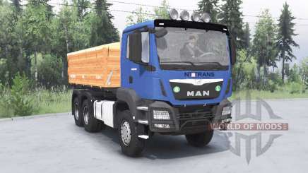 MAN TGS 6x6 Large Cab for Spin Tires